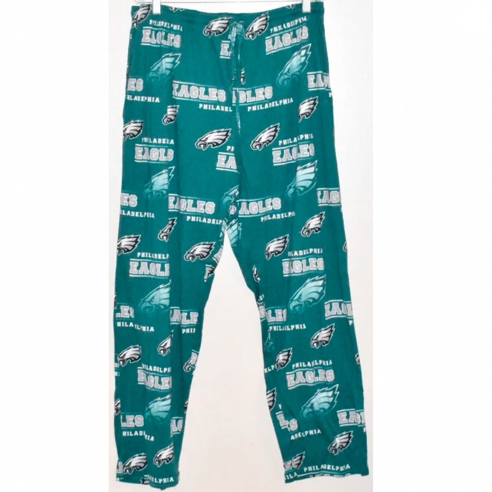 Philadelphia Eagles NFL Team Apparel Men's Drawstring Pajama Lounge Pants (XL)